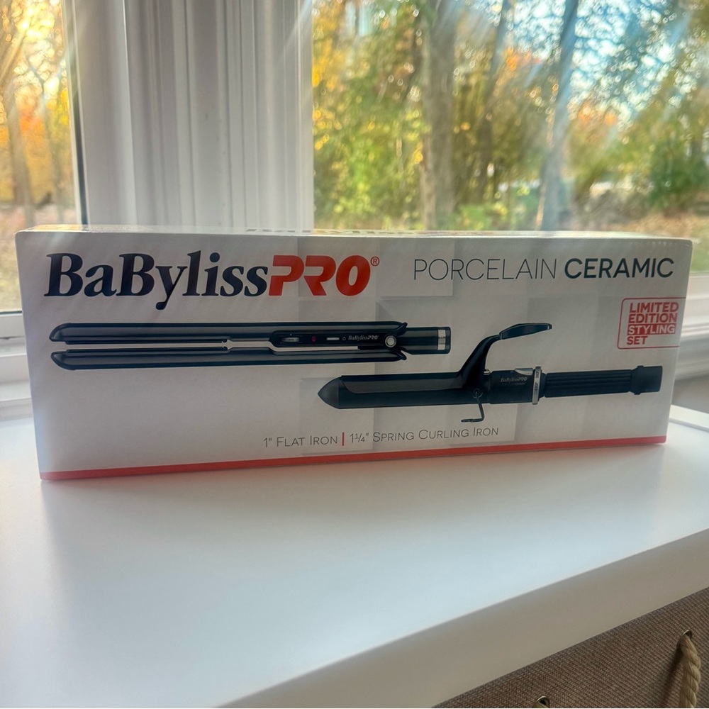 NWT BaBylissPRO Porcelain Ceramic Styling Set